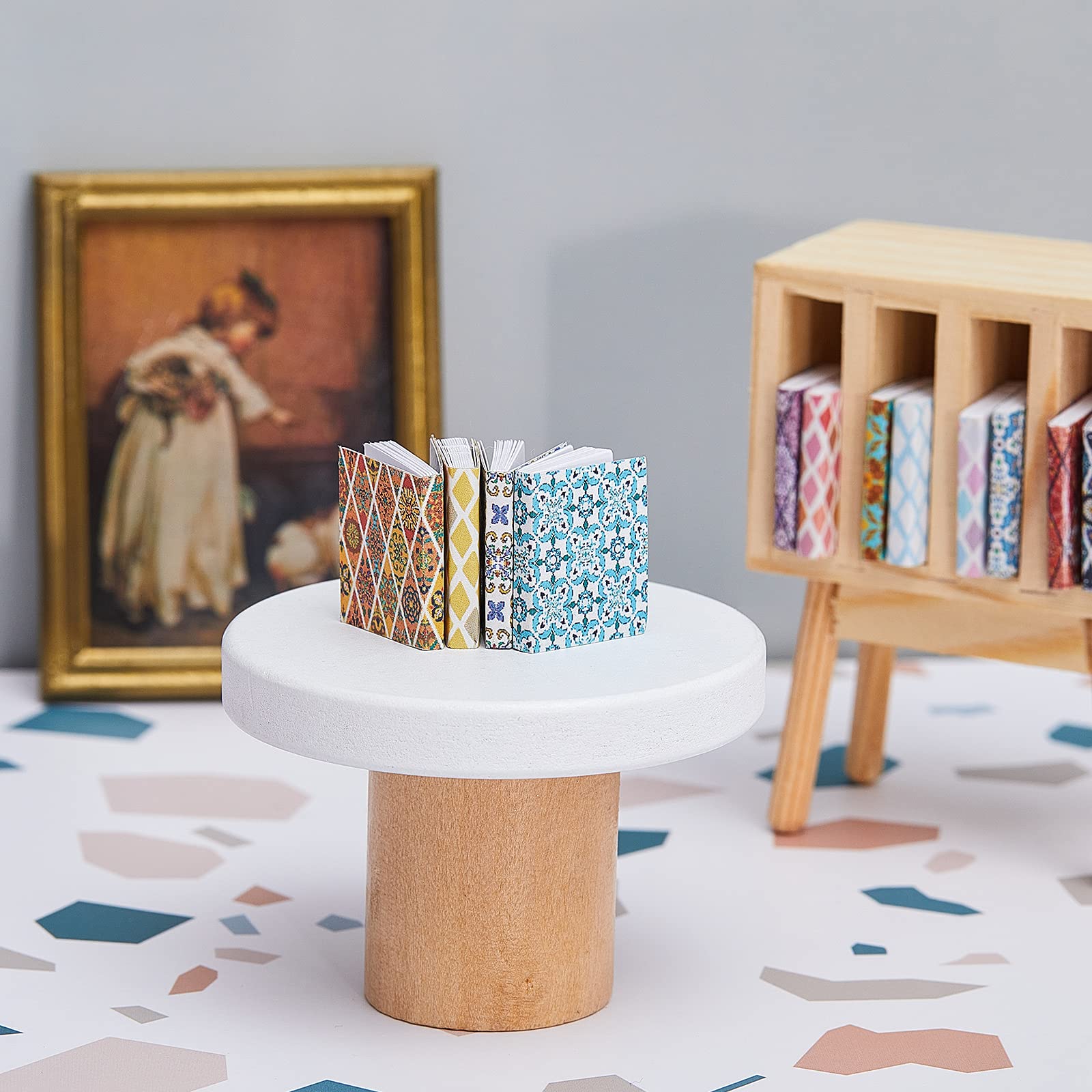 Foto 7 pulgar | Miniatures Dollhouse Books Skylety, 24 Piezas, Escala 1:12 - Venta Internacional.
