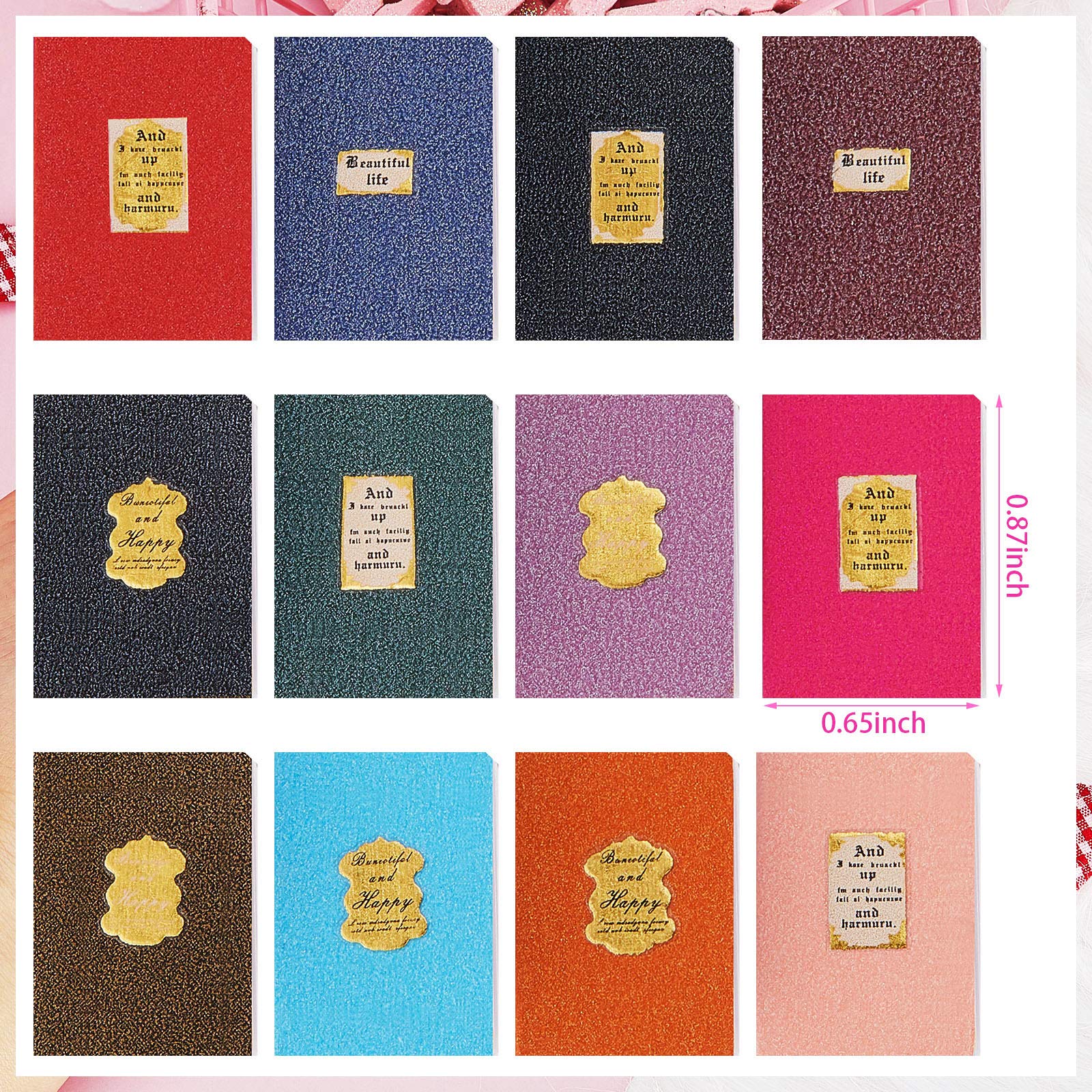 Foto 3 pulgar | Miniatures Dollhouse Books Skylety, 24 Piezas, Escala 1:12 - Venta Internacional.