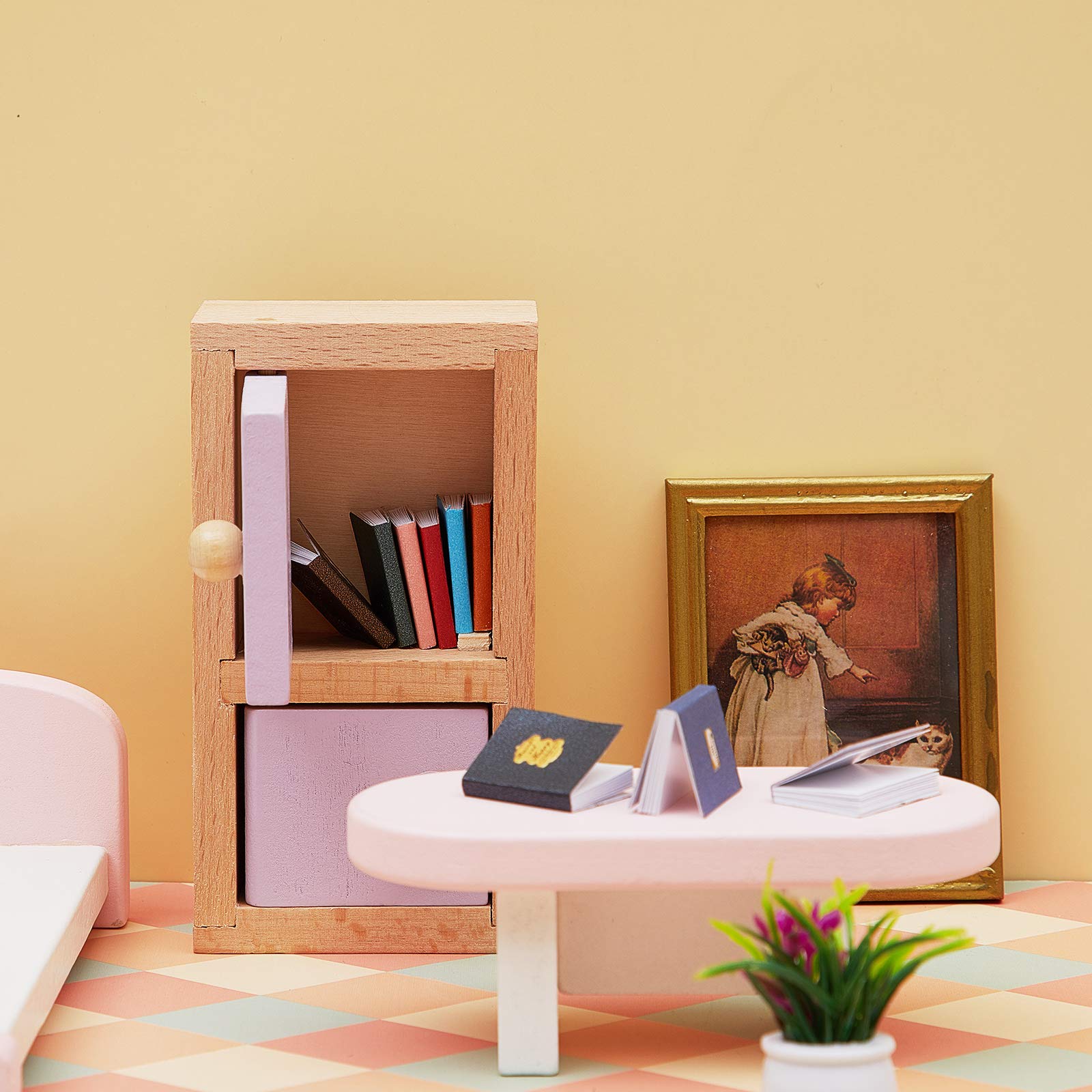 Foto 7 pulgar | Miniatures Dollhouse Books Skylety, 24 Piezas, Escala 1:12 - Venta Internacional.