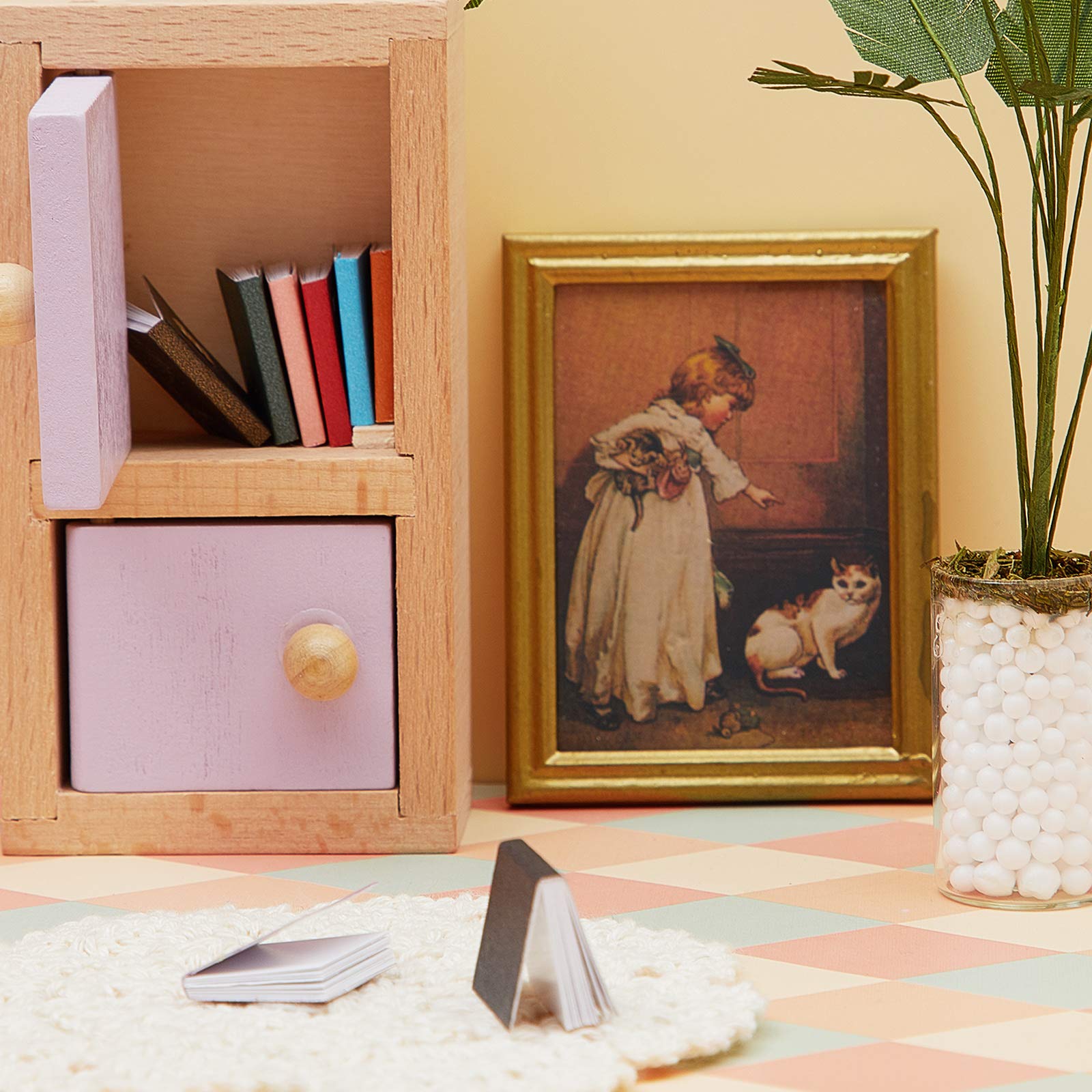 Foto 8 pulgar | Miniatures Dollhouse Books Skylety, 24 Piezas, Escala 1:12 - Venta Internacional.