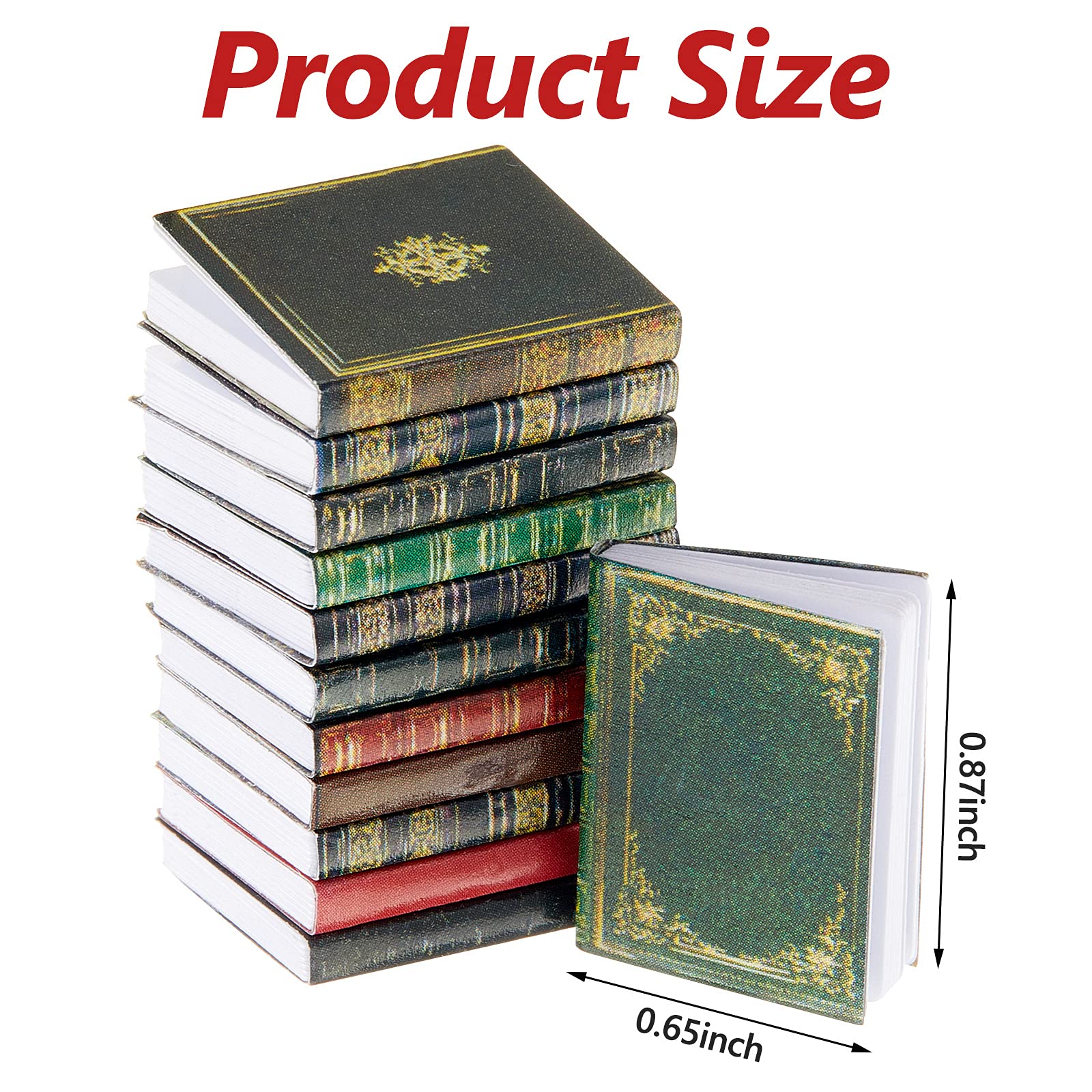 Foto 3 pulgar | Miniatures Dollhouse Books Skylety, 24 Piezas, Escala 1:12 - Venta Internacional.
