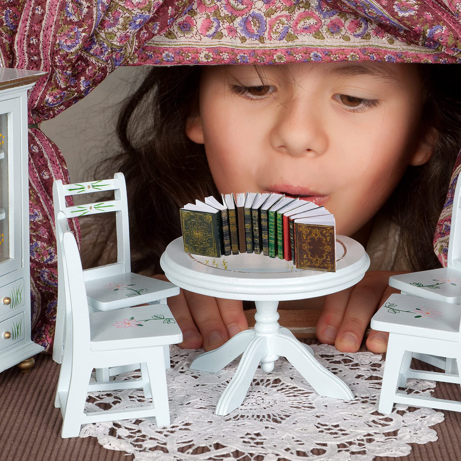 Foto 8 pulgar | Miniatures Dollhouse Books Skylety, 24 Piezas, Escala 1:12 - Venta Internacional.