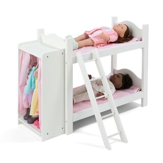 Foto 5 | Cesta Tipo Tejón Toy Doll Para Muñecas De 22 Pulgadas, Color Blanco Y Rosa - Venta Internacional.