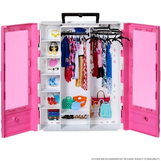 Foto 5 | Fashionistas Ultimate Closet Barbie Rosa Con Estante Y Asa - Venta Internacional.