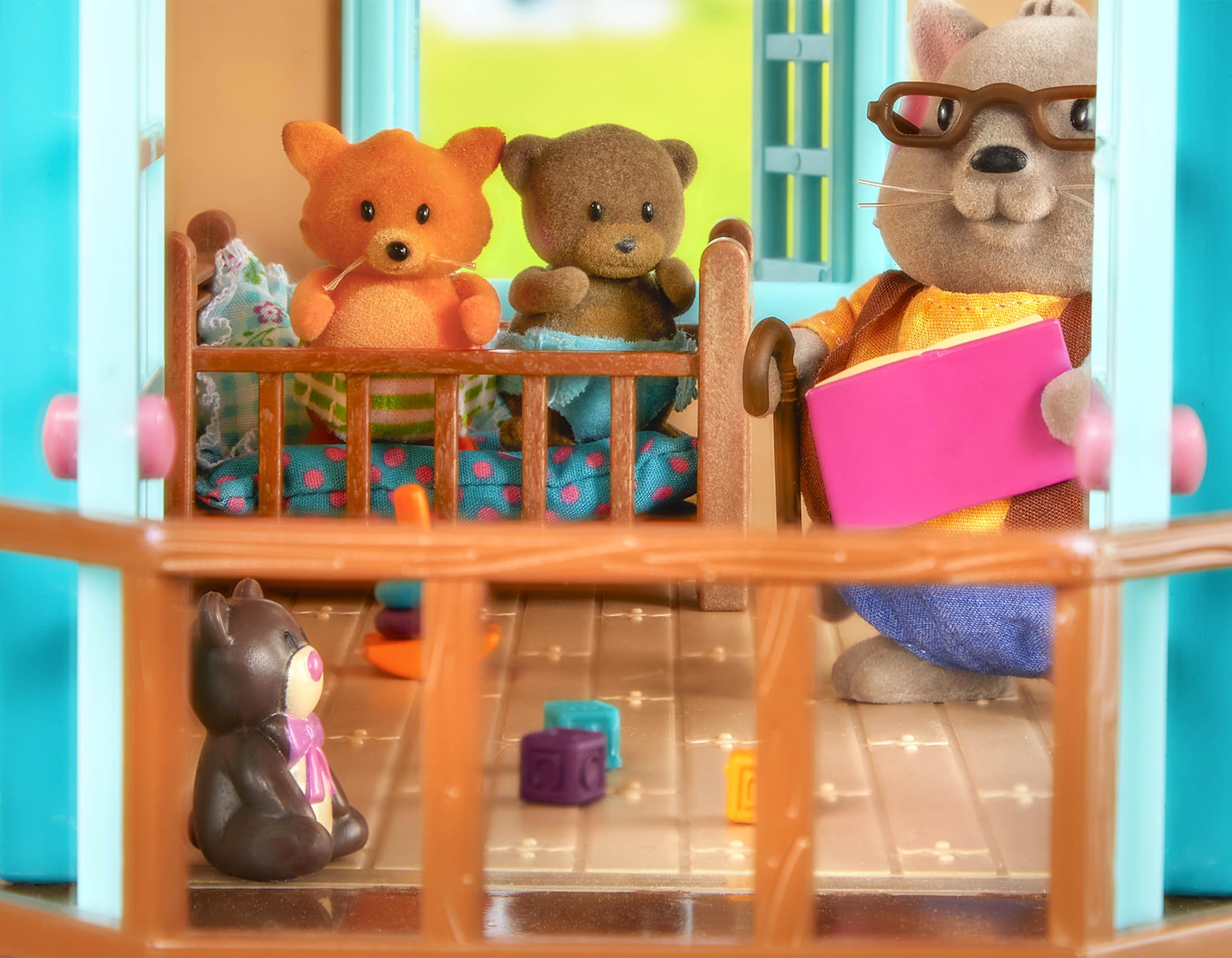 Foto 4 | Set De Sala De Estar Y Guardería Li'l Woodzeez De Miniature Furniture - Venta Internacional.