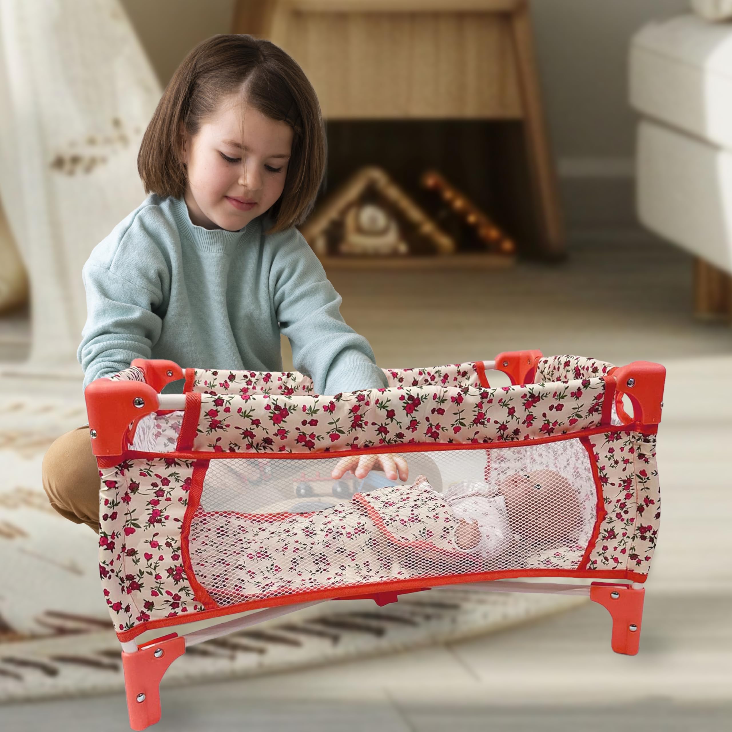 Foto 2 | Set De Cuna The New York Doll Collection Para Niñas, Muñecas De 45 Cm - Venta Internacional.