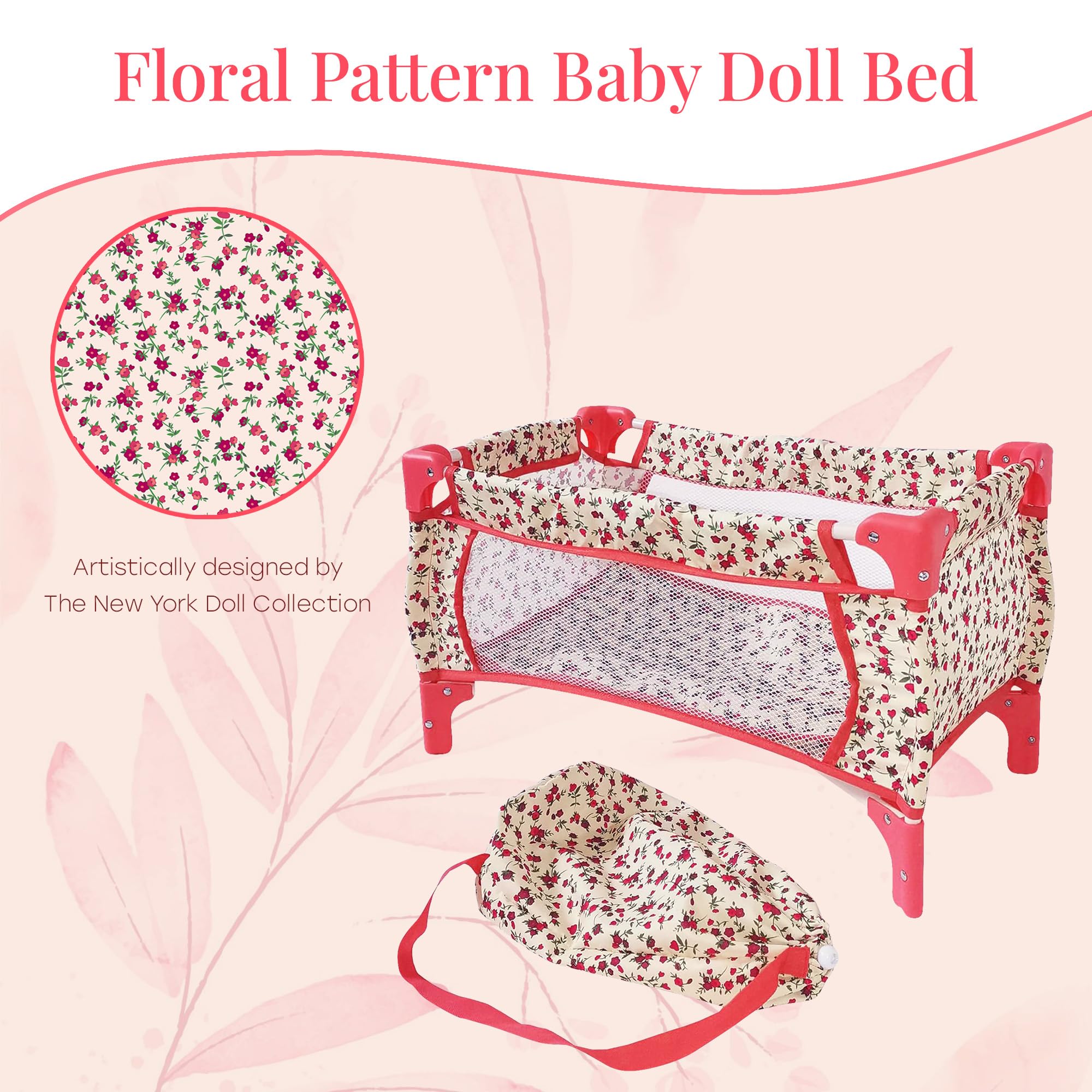 Foto 6 pulgar | Set De Cuna The New York Doll Collection Para Niñas, Muñecas De 45 Cm - Venta Internacional.