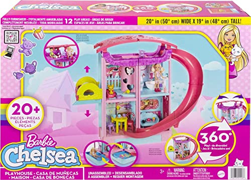 Foto 7 pulgar | Venta Internacional-Barbie Chelsea Playhouse con Accesorios