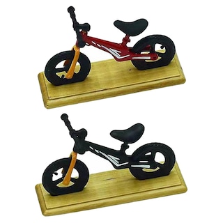 Foto 3 | Venta Internacional - Modelo De Bicicleta En Miniatura, Minijuguetes Para Decoración De Casas De Muñecas
