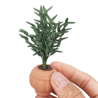Foto 2 | Venta Internacional - Planta Artificial En Miniatura Con Forma De Flor De Casa De Muñecas, Escala 1/12