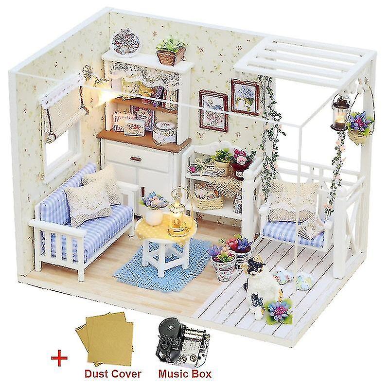 Foto 2 pulgar | Venta Internacional - Juego De Fundas Antipolvo Para Casas De Muñecas, Modelo Miniatura, Para Bricolaje