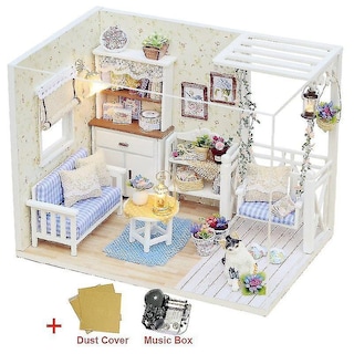Foto 1 | Venta Internacional - Juego De Fundas Antipolvo Para Casas De Muñecas, Modelo Miniatura, Para Bricolaje