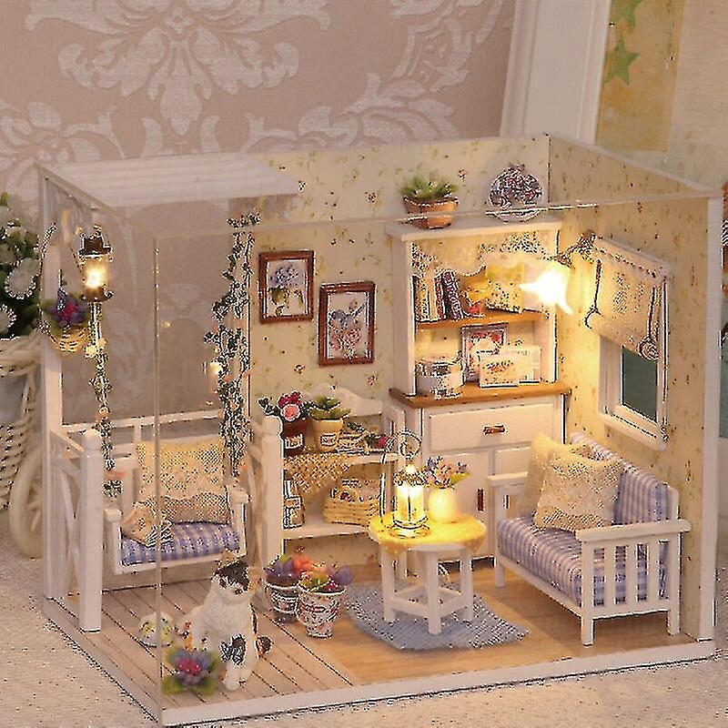 Foto 3 pulgar | Venta Internacional - Juego De Fundas Antipolvo Para Casas De Muñecas, Modelo Miniatura, Para Bricolaje