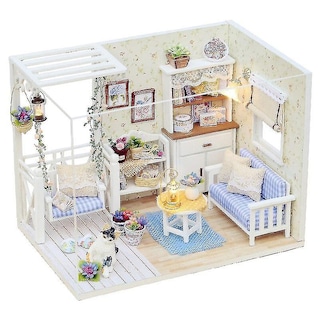 Foto 3 | Venta Internacional - Juego De Fundas Antipolvo Para Casas De Muñecas, Modelo Miniatura, Para Bricolaje