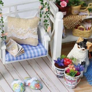 Foto 4 | Venta Internacional - Juego De Fundas Antipolvo Para Casas De Muñecas, Modelo Miniatura, Para Bricolaje
