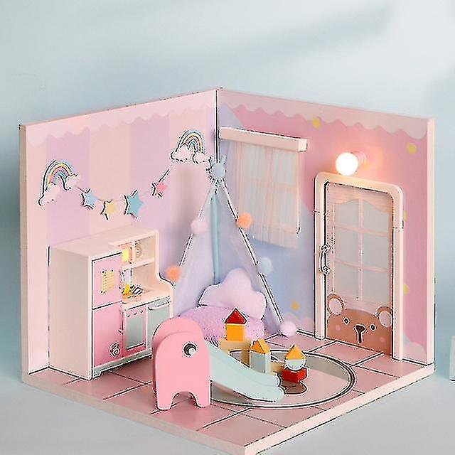 Venta Internacional - Maqueta De Madera En Miniatura Doll House Cutebee Diy