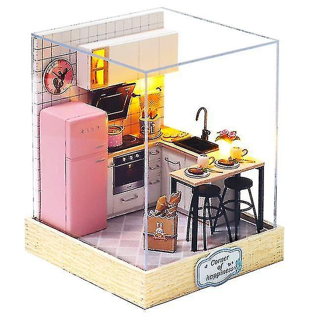 Foto 2 pulgar | Venta Internacional - Maqueta De Madera En Miniatura Doll House Cutebee Diy