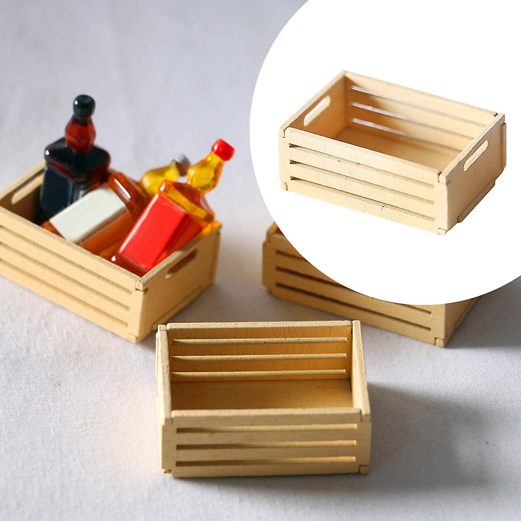 Foto 3 pulgar | Venta Internacional - Cesta De Frutas Y Verduras En Miniatura Para Casa De Muñecas