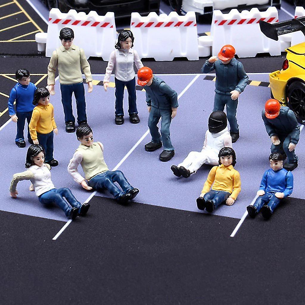 Foto 3 | Venta Internacional - Estatuillas Diminutas Con Escena En Miniatura Pintadas A Mano A Escala 1:32 (2 X)