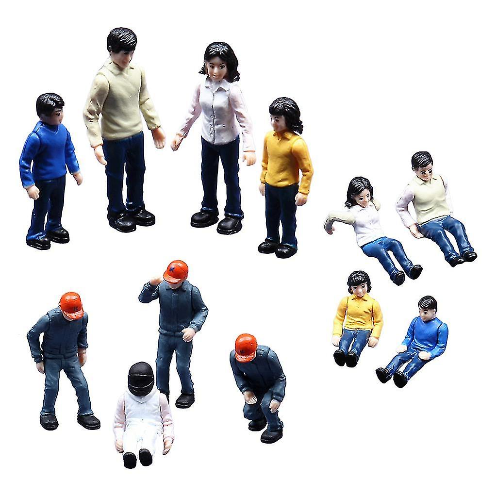 Foto 6 pulgar | Venta Internacional - Estatuillas Diminutas Con Escena En Miniatura Pintadas A Mano A Escala 1:32 (2 X)