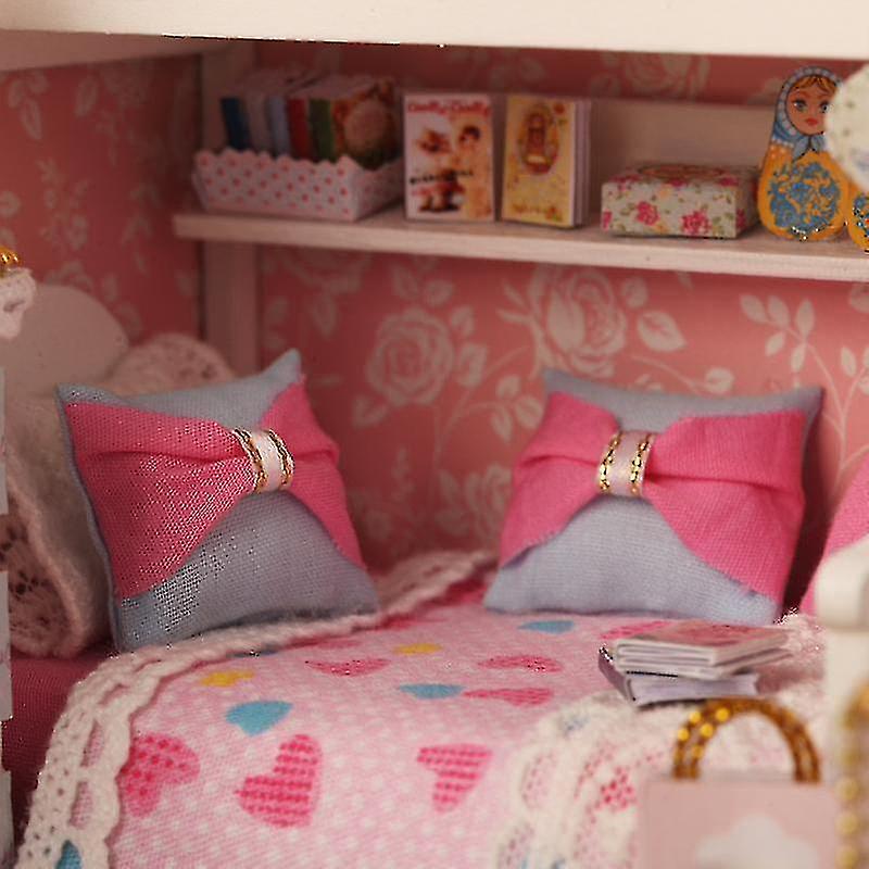 Foto 4 pulgar | Venta Internacional - Maqueta De Madera En Miniatura Doll House Cutebee Diy