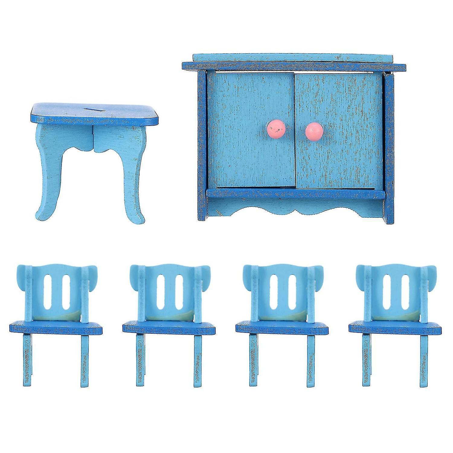 Venta Internacional - Juego De Juguetes Divertido Para Niños, Papel Simulado De Madera En Miniatura Para Jardín De Had