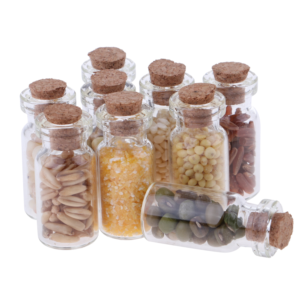 Foto 4 pulgar | Juego De Tarros De Cristal A Escala 1/12, 9 Unidades, Para Casa De Muñecas En Miniatura - Venta Internacional.