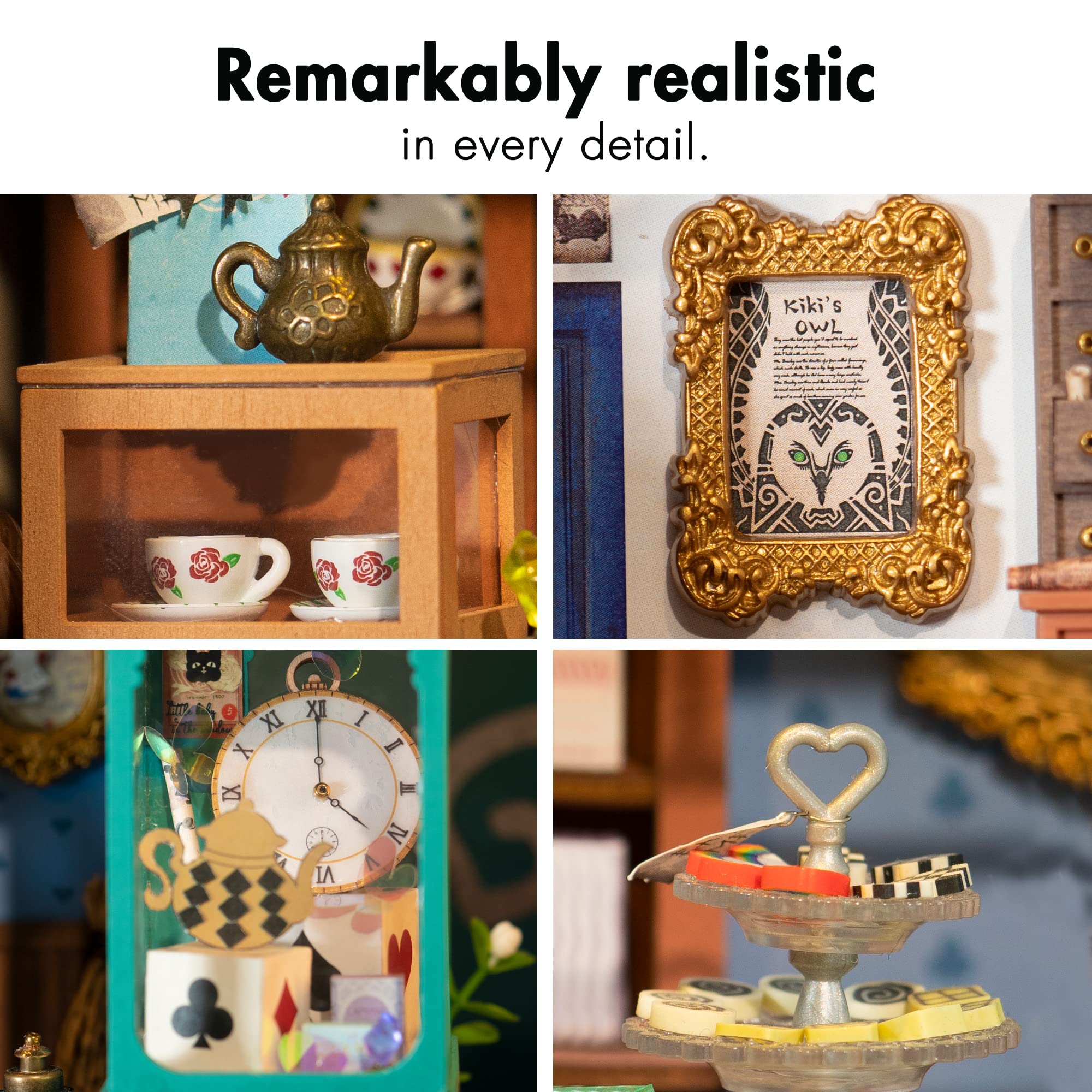 Foto 7 pulgar | Kit De Casa En Miniatura Rolife Alice's Tea Store Con Muebles - Venta Internacional.