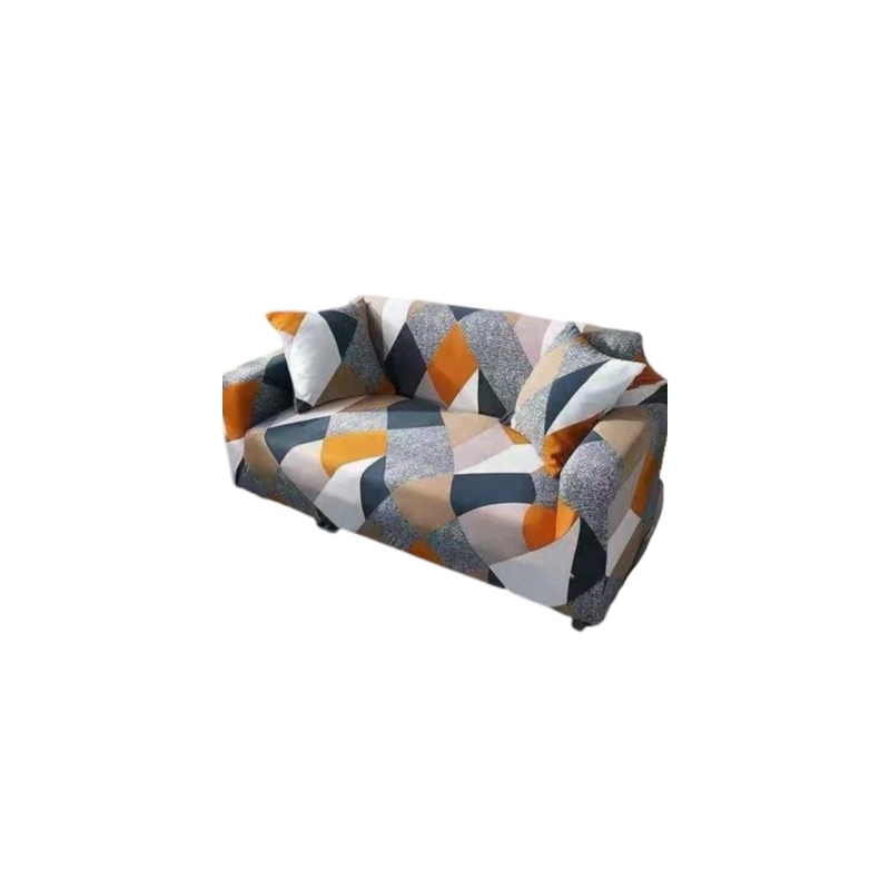 Funda De Sofá De 3 Plazas Elástica De Poliéster Multicolor - Venta Internacional.