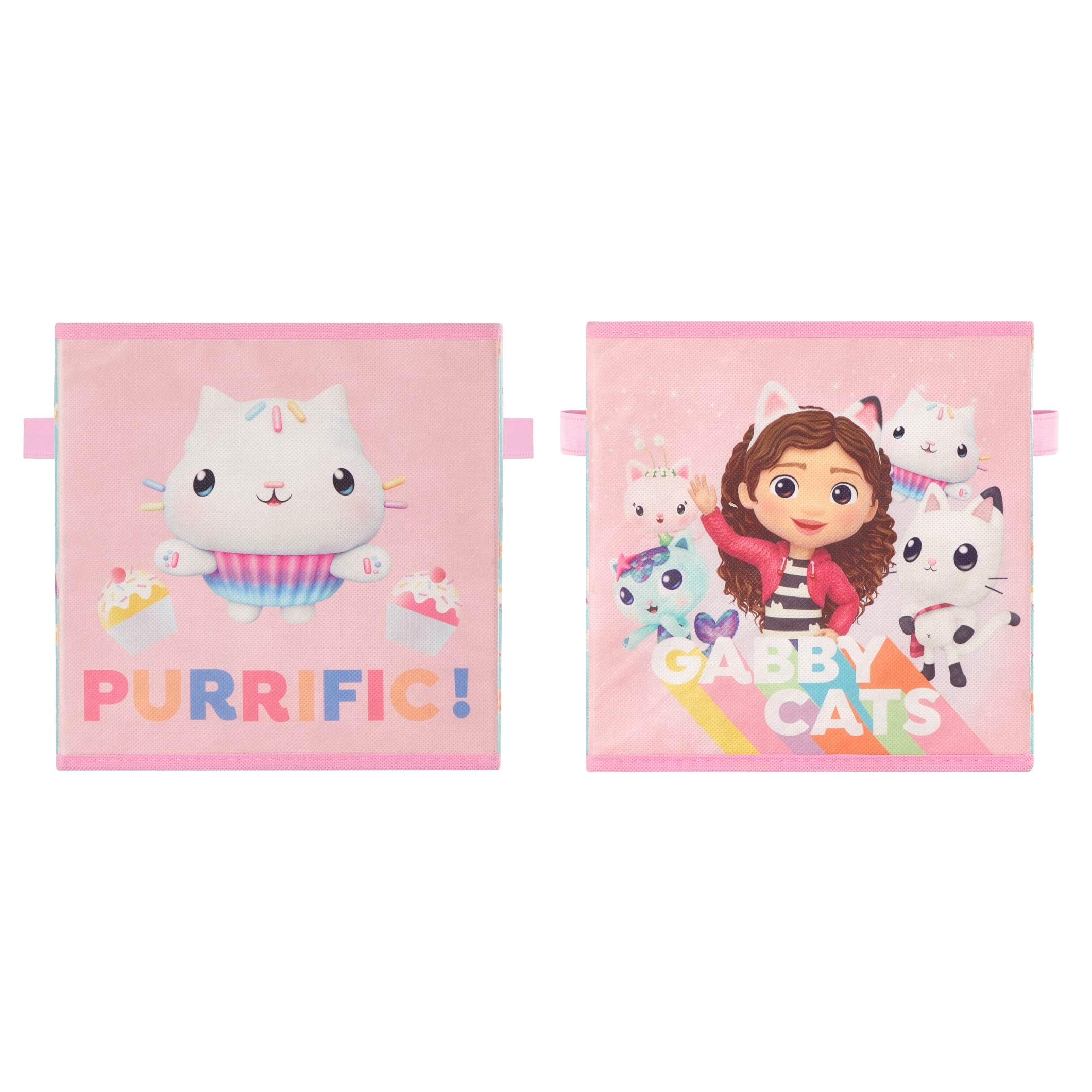 Storage Cubes Idea Nuova Gabbys Dollhouse, Paquete De 2 Unidades, 10 X 10 Pulgadas - Venta Internacional.
