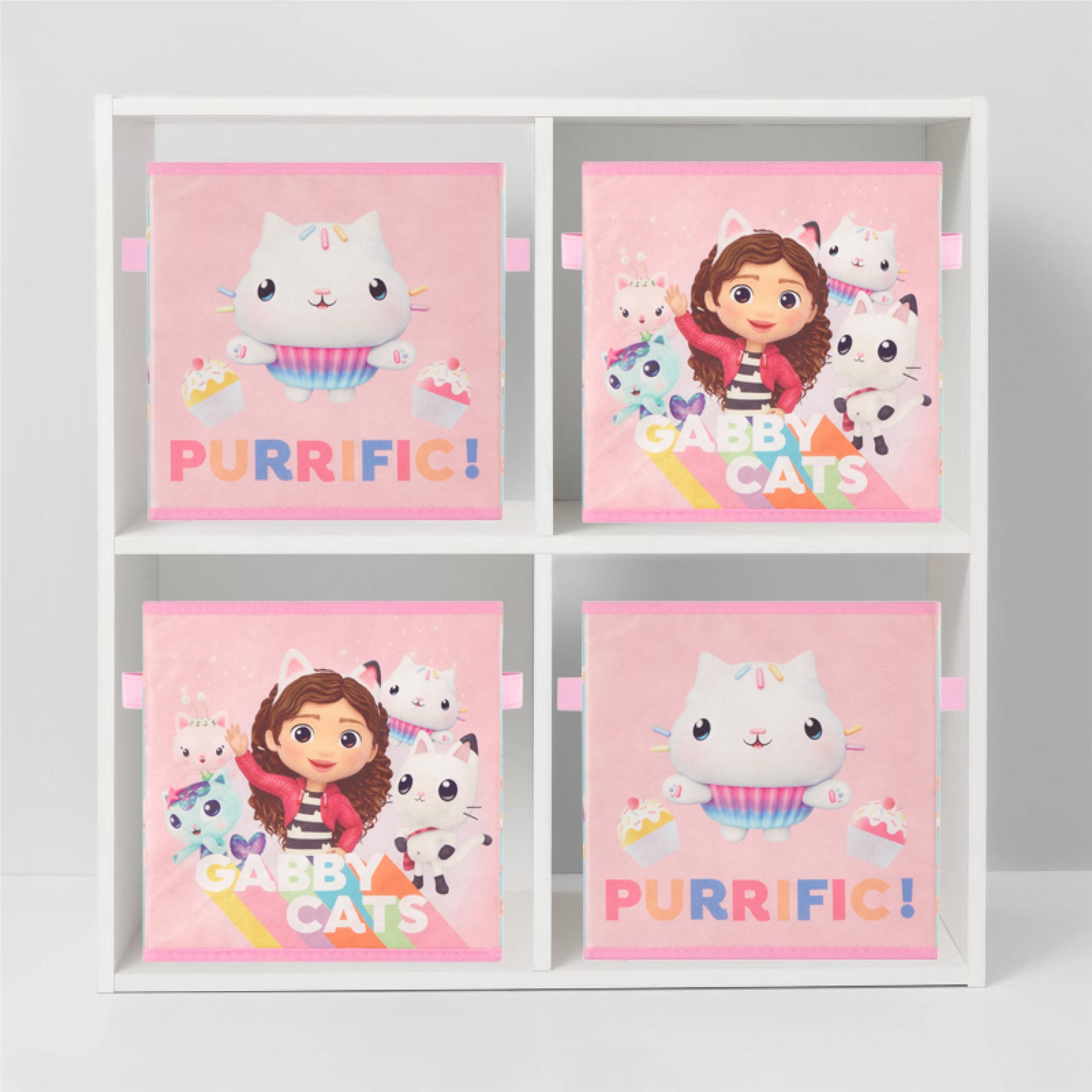 Foto 6 pulgar | Storage Cubes Idea Nuova Gabbys Dollhouse, Paquete De 2 Unidades, 10 X 10 Pulgadas - Venta Internacional.