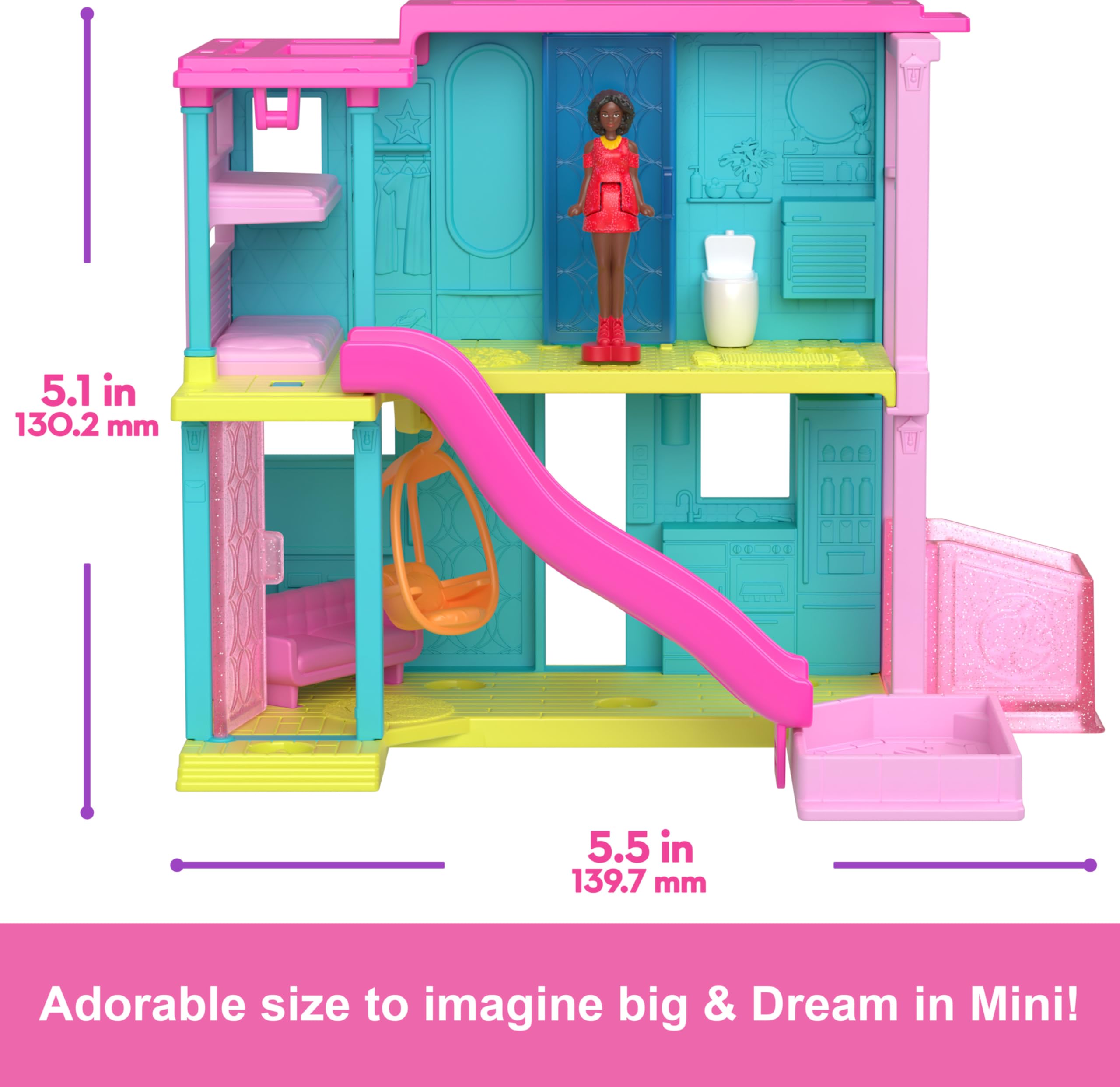 Foto 5 pulgar | Set de Casa de Muñecas Barbie Mini Barbieland Dreamhouse - Venta Internacional