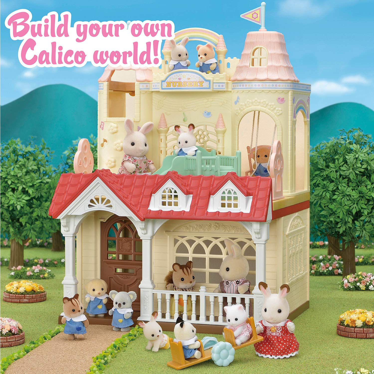 Foto 8 pulgar | Set de Juego Casas de Muñecas Calico Critters Sweet Raspberry - Venta Internacional