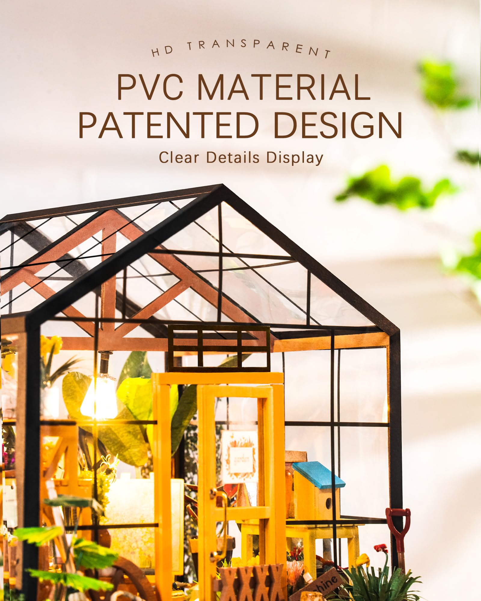 Foto 4 pulgar | Kit Casa de Muñecas en Miniatura para Bricolaje Rolife Green House con Muebles - Venta Internacional