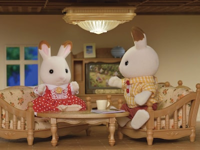 Foto 3 | Lámpara De Techo Calico Critters Para Casas De Muñecas - Venta Internacional.