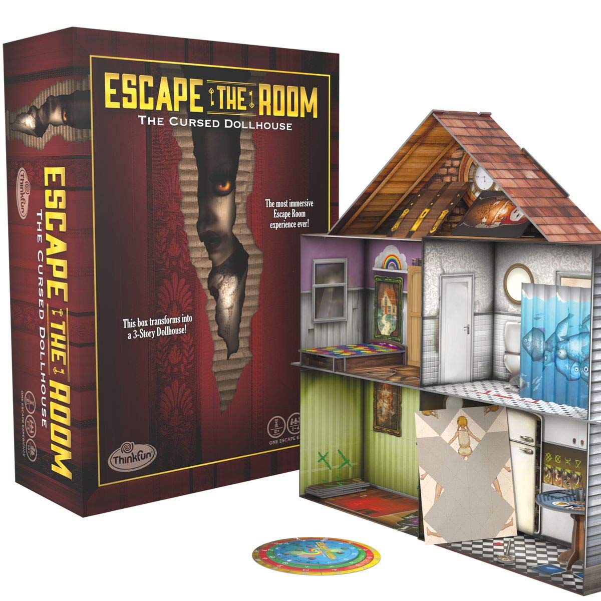 Juego de Escape Thinkfun Escape The Room: La Casa De Muñecas Maldita - Venta Internacional