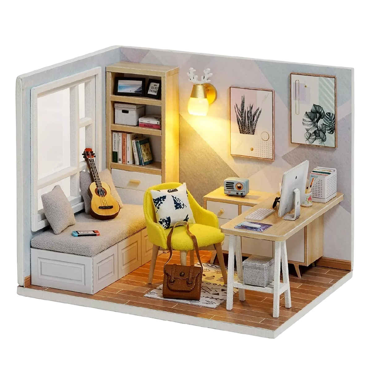 Foto 1 | Casita De Muñeca Mini Para Armar Coleccionable Para Niñas