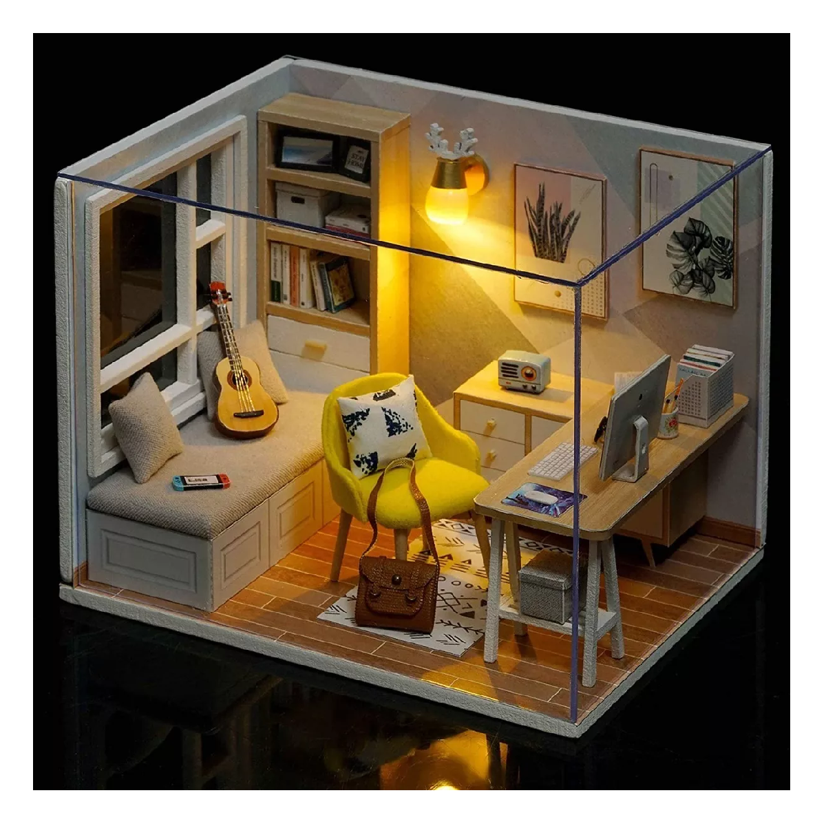 Foto 4 | Casita De Muñeca Mini Para Armar Coleccionable Para Niñas