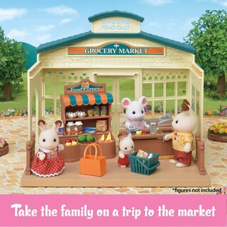 Foto 5 | Calico Critters De Grocery Market, Crema Y Marrón, Con 30 Unidades - Venta Internacional.