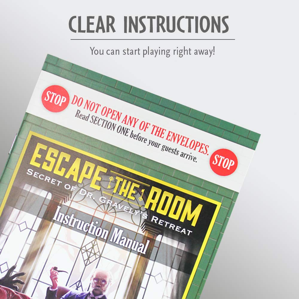 Foto 6 pulgar | Juego De Mesa Thinkfun Escape The Room Secret Of Dr. Gravely's - Venta Internacional.