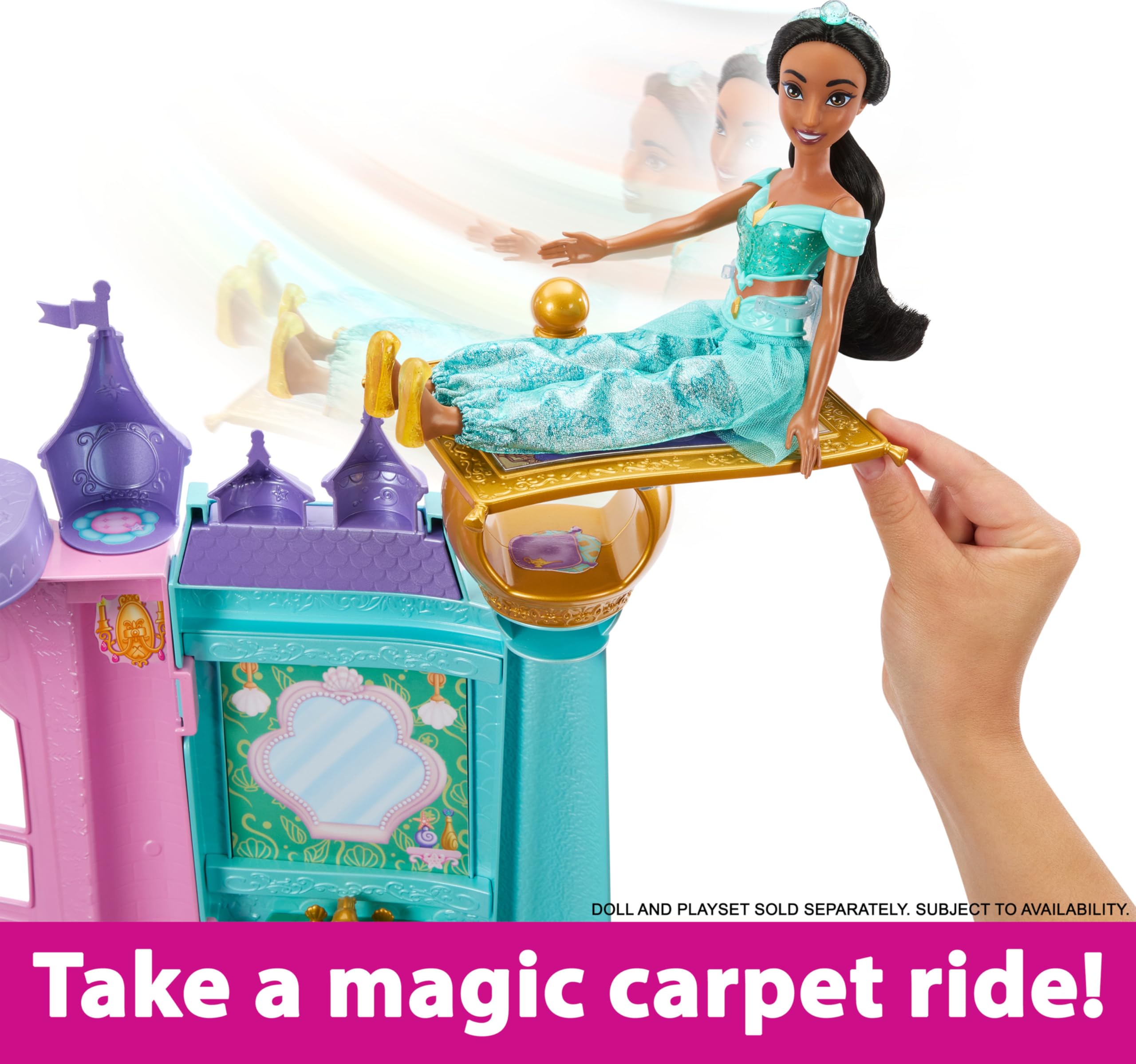 Foto 6 pulgar | Casa De Muñecas Mattel Disney Princess Ultimate Castle De 4 Pies Con Acc - Venta Internacional.