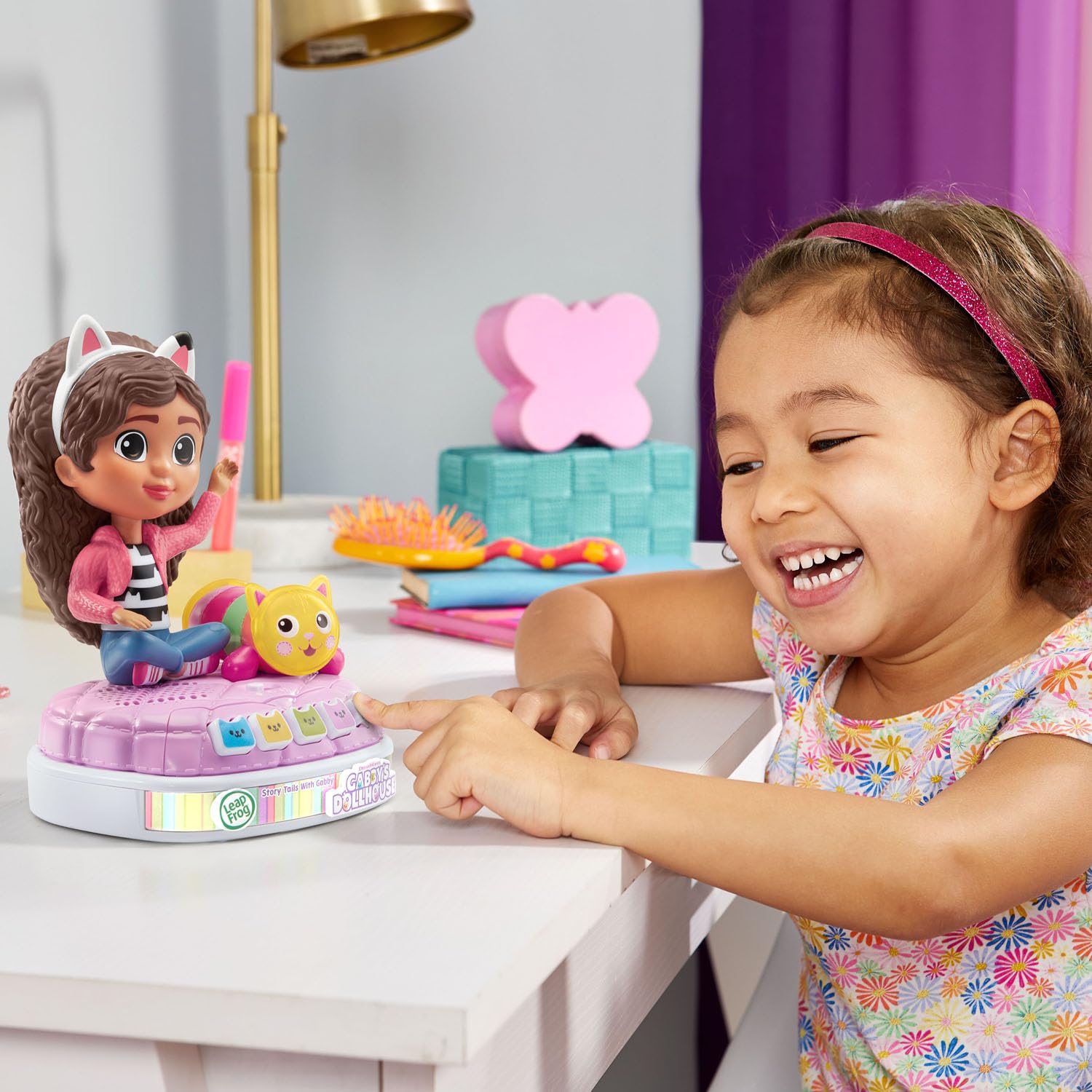 Foto 4 | La Historia De Toy Leapfrog Gabby's Dollhouse Tails Con Gabby De Más De 3 Años - Venta Internacional.