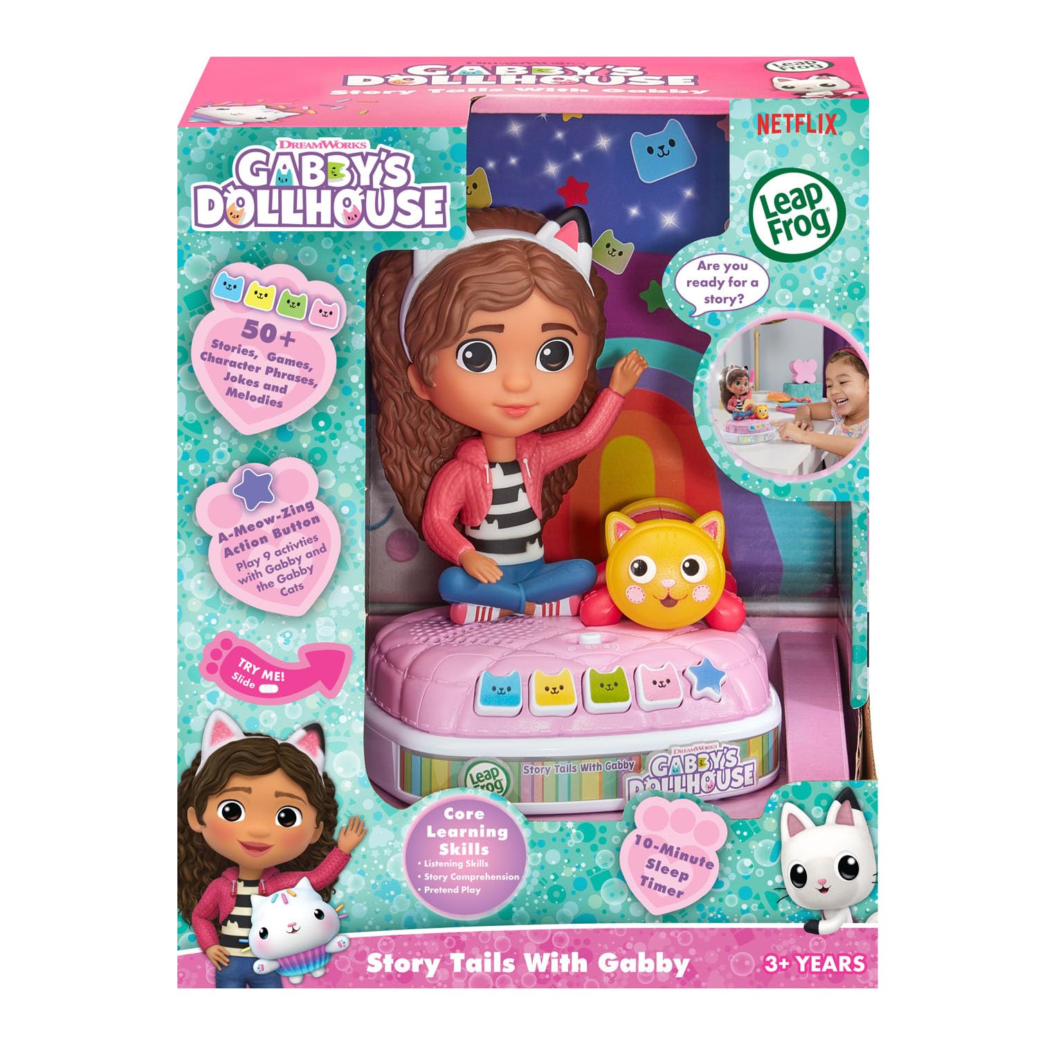 Foto 8 pulgar | La Historia De Toy Leapfrog Gabby's Dollhouse Tails Con Gabby De Más De 3 Años - Venta Internacional.