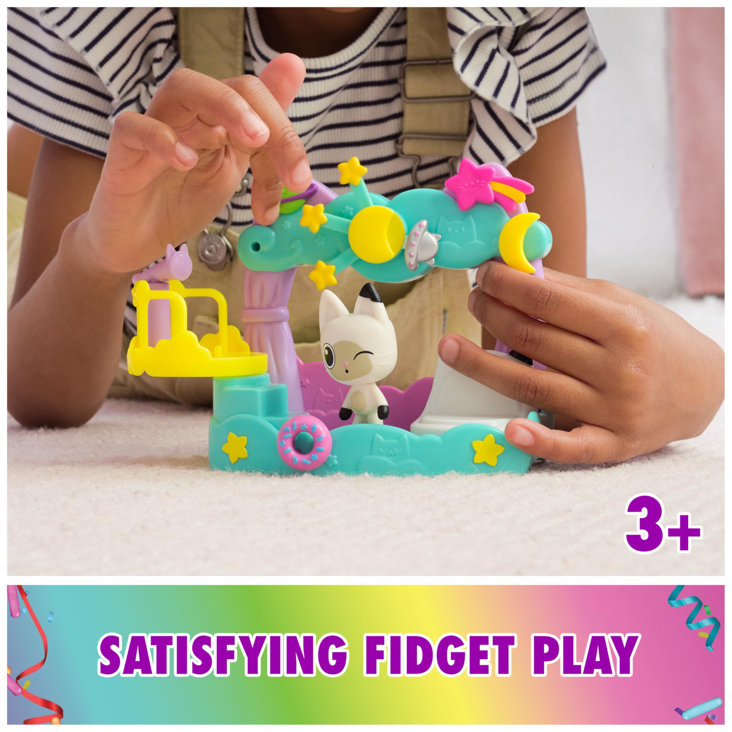 Foto 4 pulgar | Playset Gabby's Dollhouse Pandy Paws Dreamy Balcon, 8 Piezas - Venta Internacional.