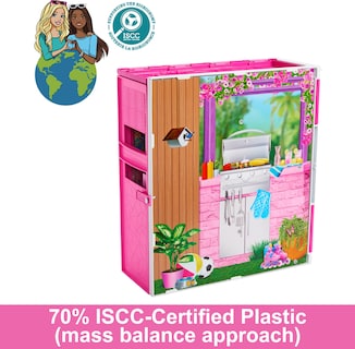 Foto 3 | Set De Juego Barbie Getaway De Doll House Con 11 Accesorios - Venta Internacional.