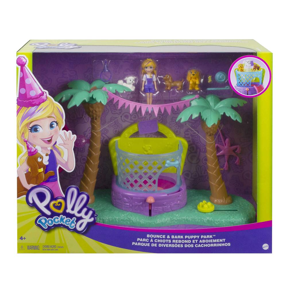 Polly Pocket: Set De Juego Parque Tematico De Mascotas