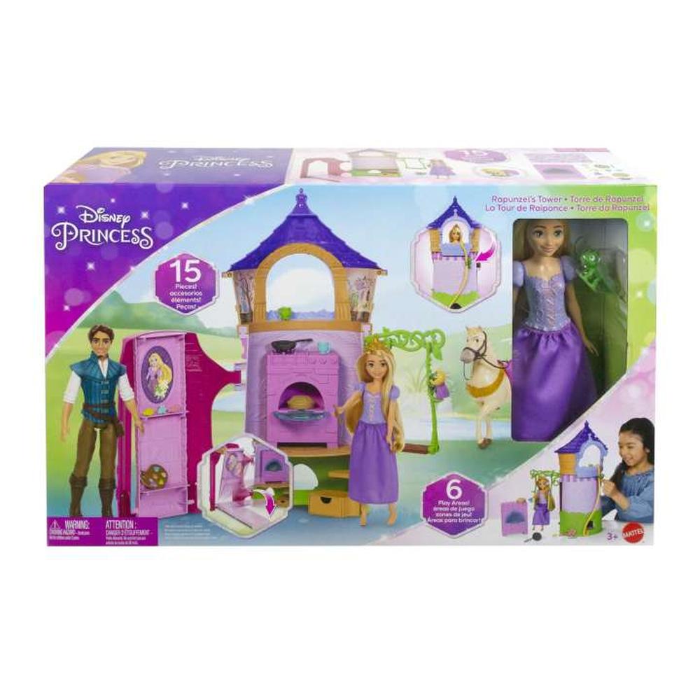 Foto 2 pulgar | Disney Princess: Casa De Muñecas Torre De Rapunzel