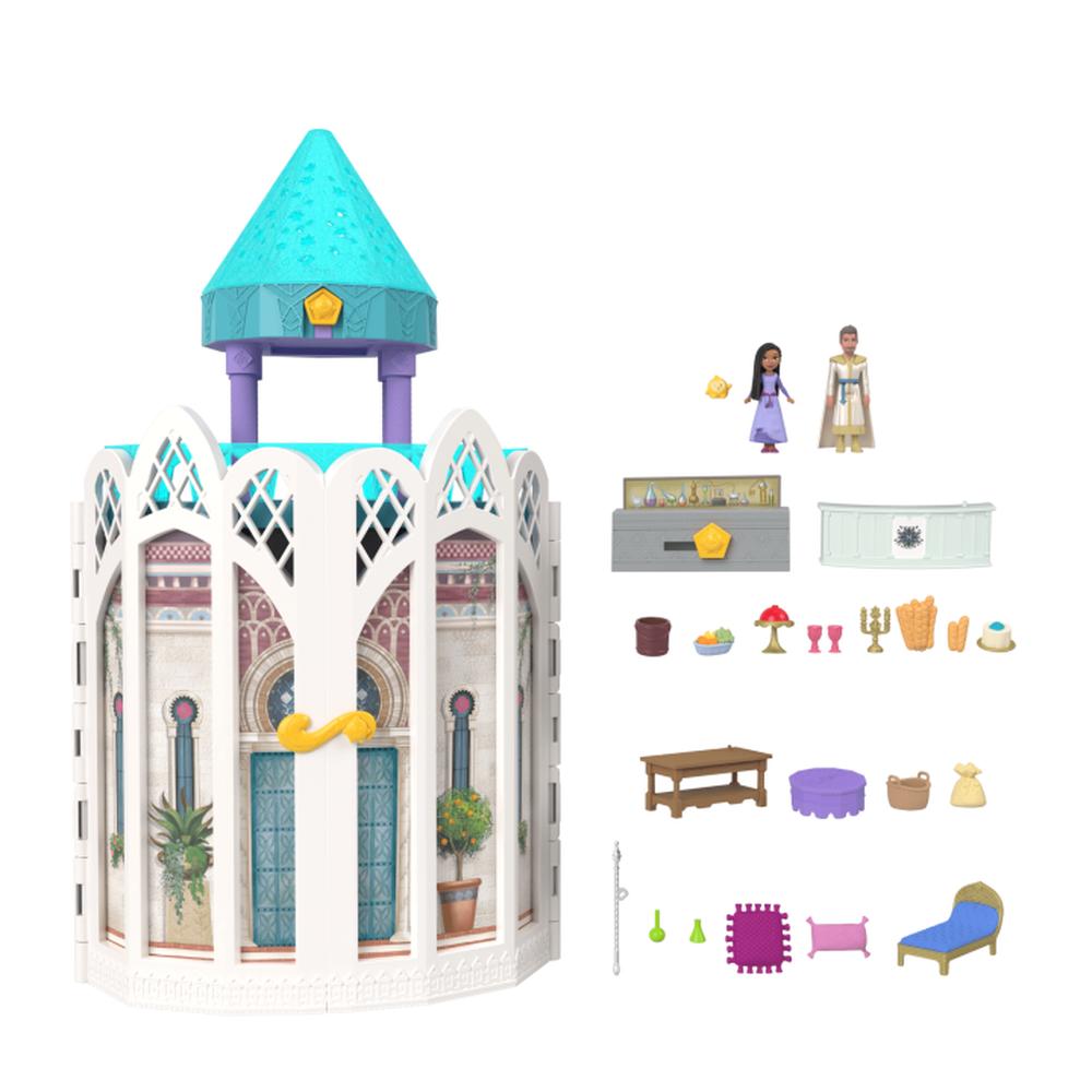Foto 2 | Disney Princesa: Disney Wish Set De Juego Castillo De Magnifico Micro