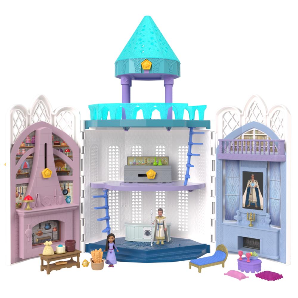 Foto 4 pulgar | Disney Princesa: Disney Wish Set De Juego Castillo De Magnifico Micro