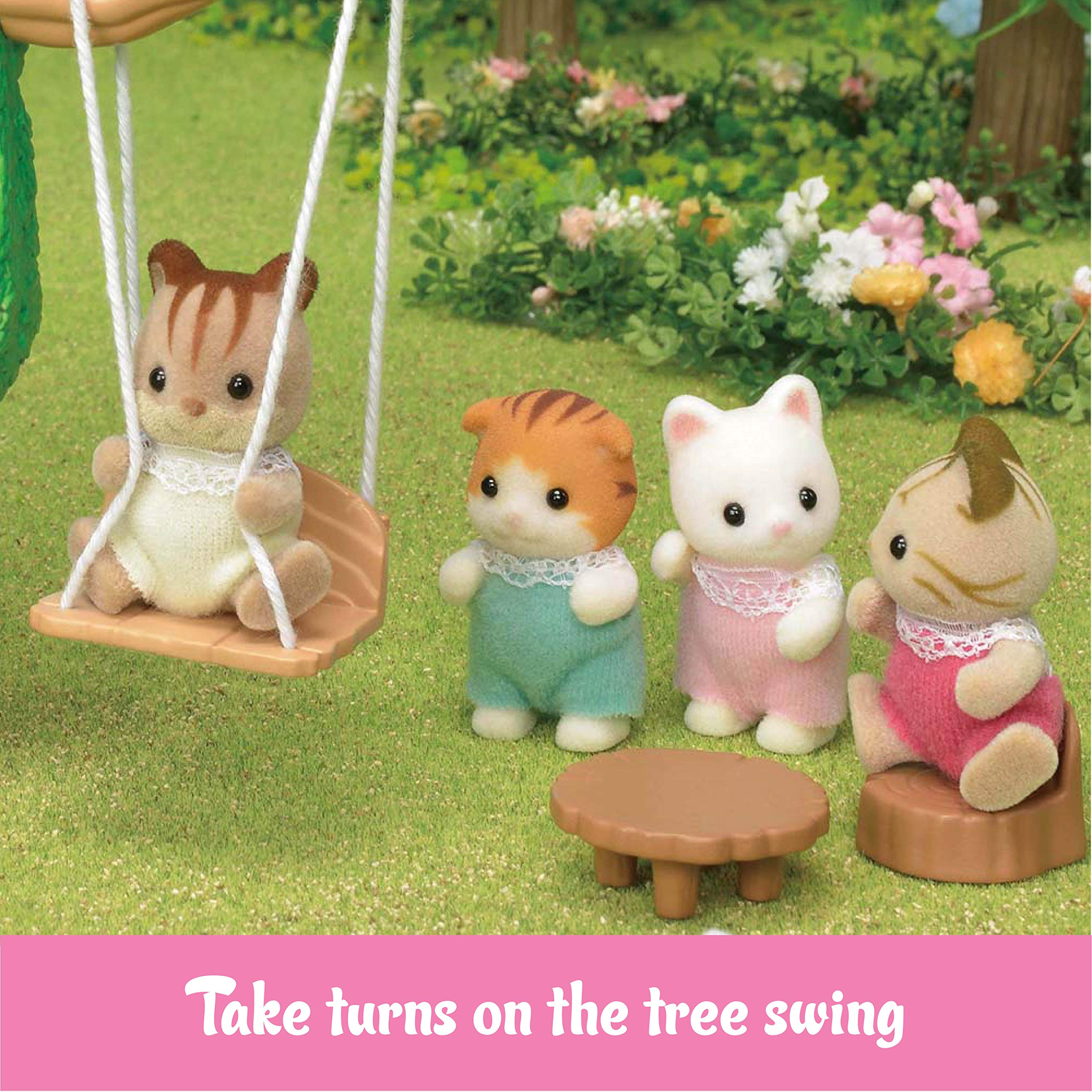 Foto 5 pulgar | Playset Calico Critters Baby Tree House Con Nogal Y Ardilla - Venta Internacional.